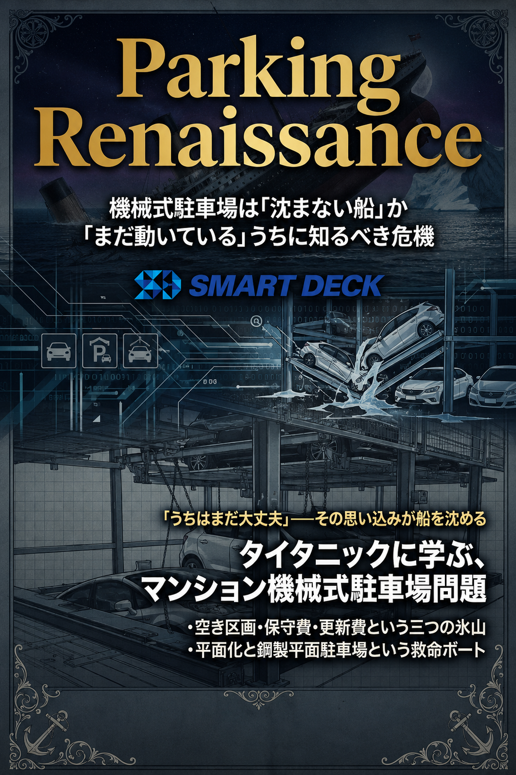 鋼製平面駐車場