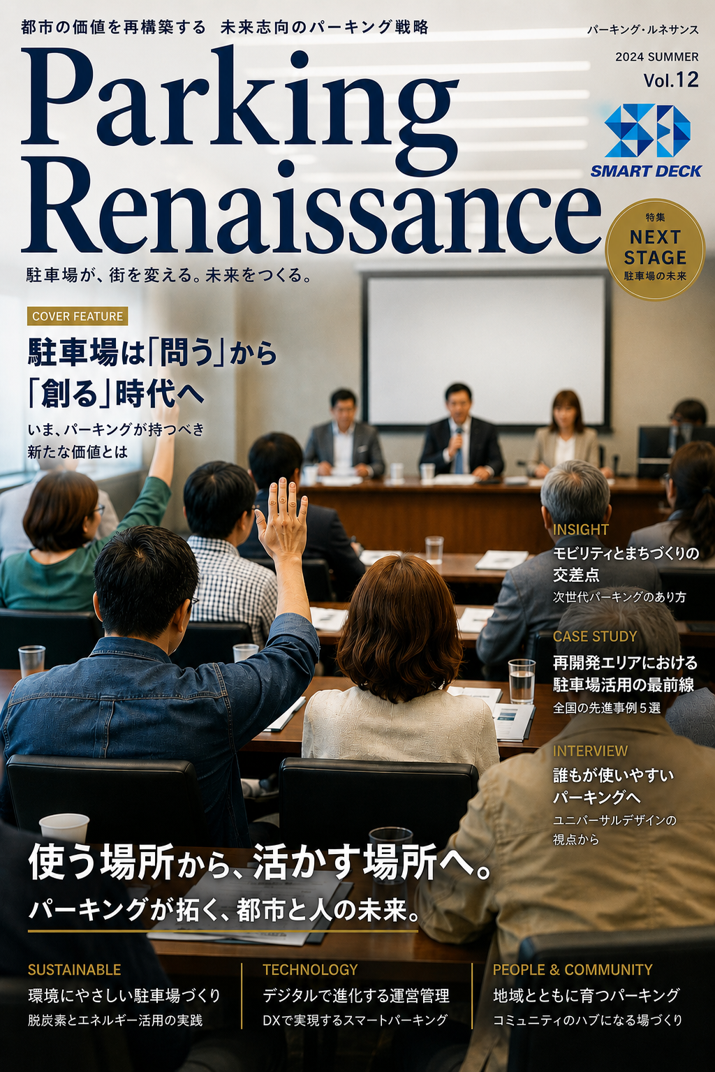 鋼製平面駐車場