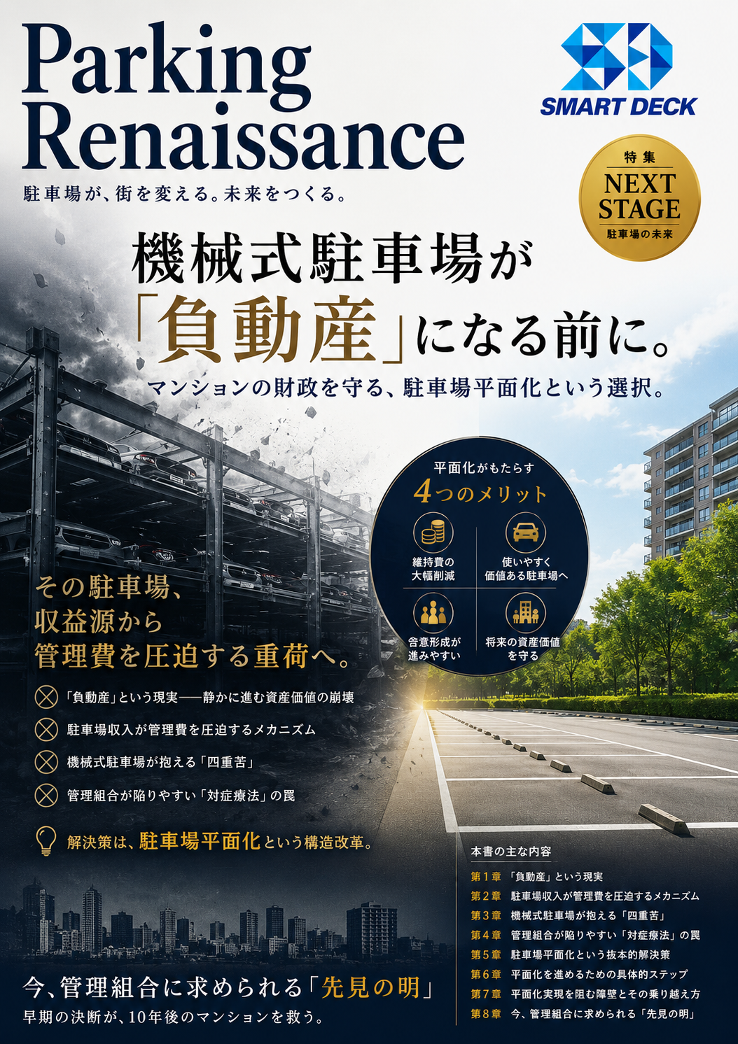 鋼製平面駐車場