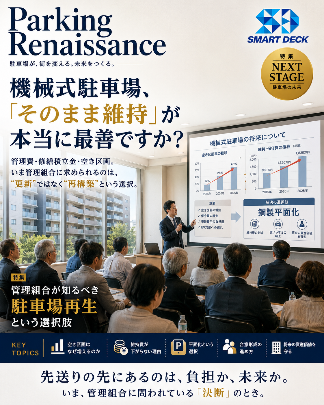 鋼製平面駐車場